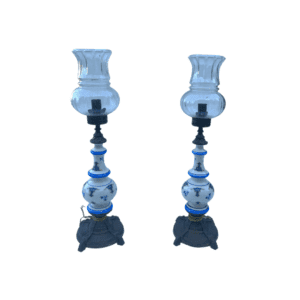 bleu bronze glass