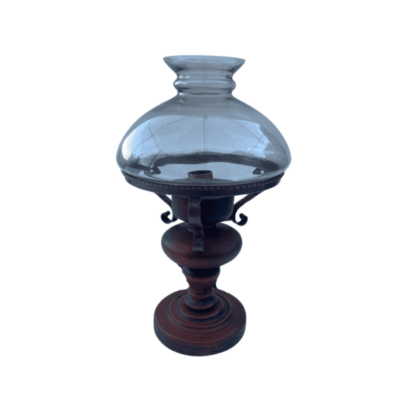 Brown glass chapeau 1