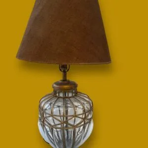 gold and glass