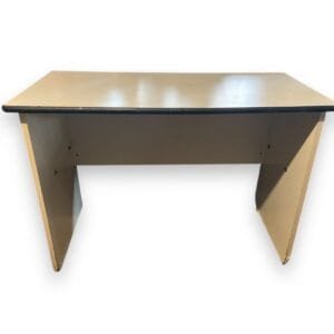 white desk