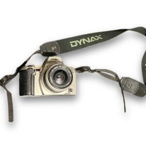 A Minolta Dynax 404si 35mm film SLR camera