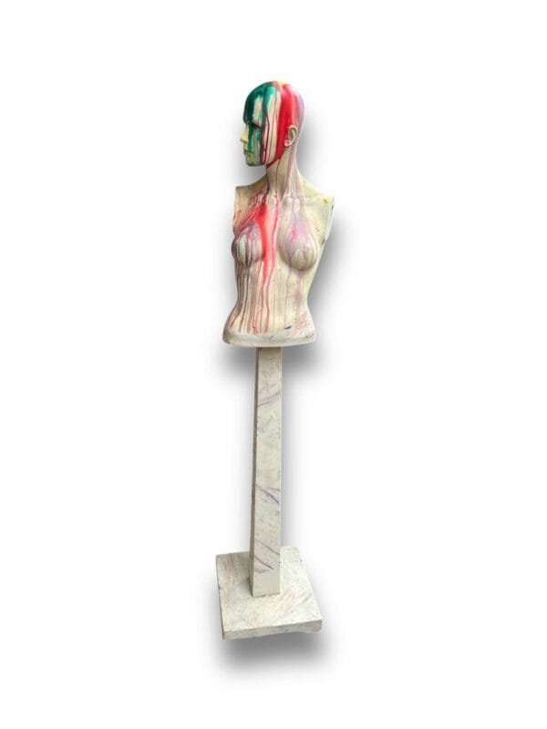Colorful mannequin