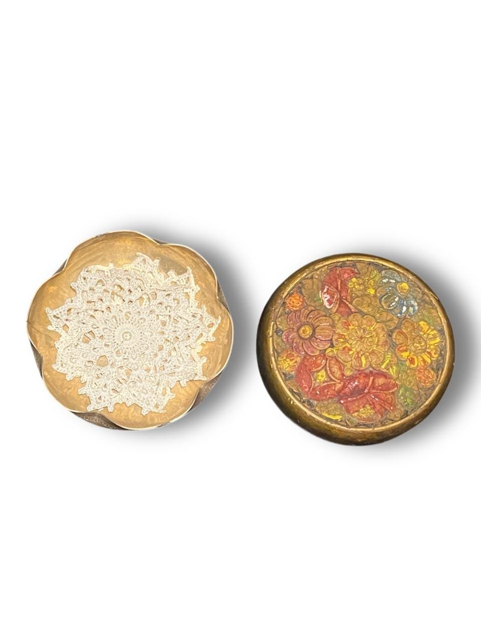 A Vintage Brass Trinket Box 4 A vintage brass trinket box - image 4