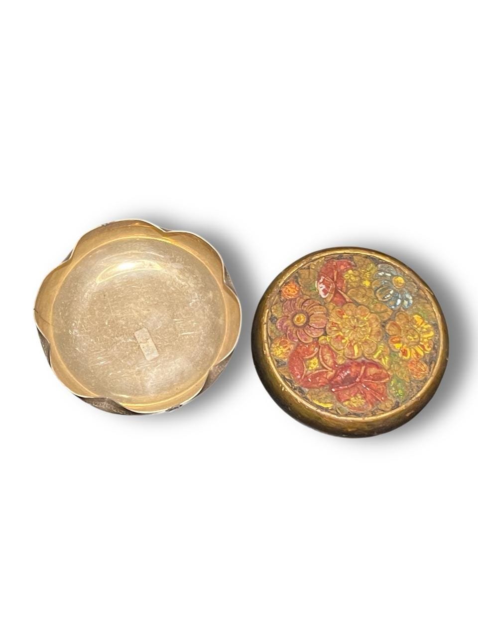 A Vintage Brass Trinket Box 2 A vintage brass trinket box - image 2