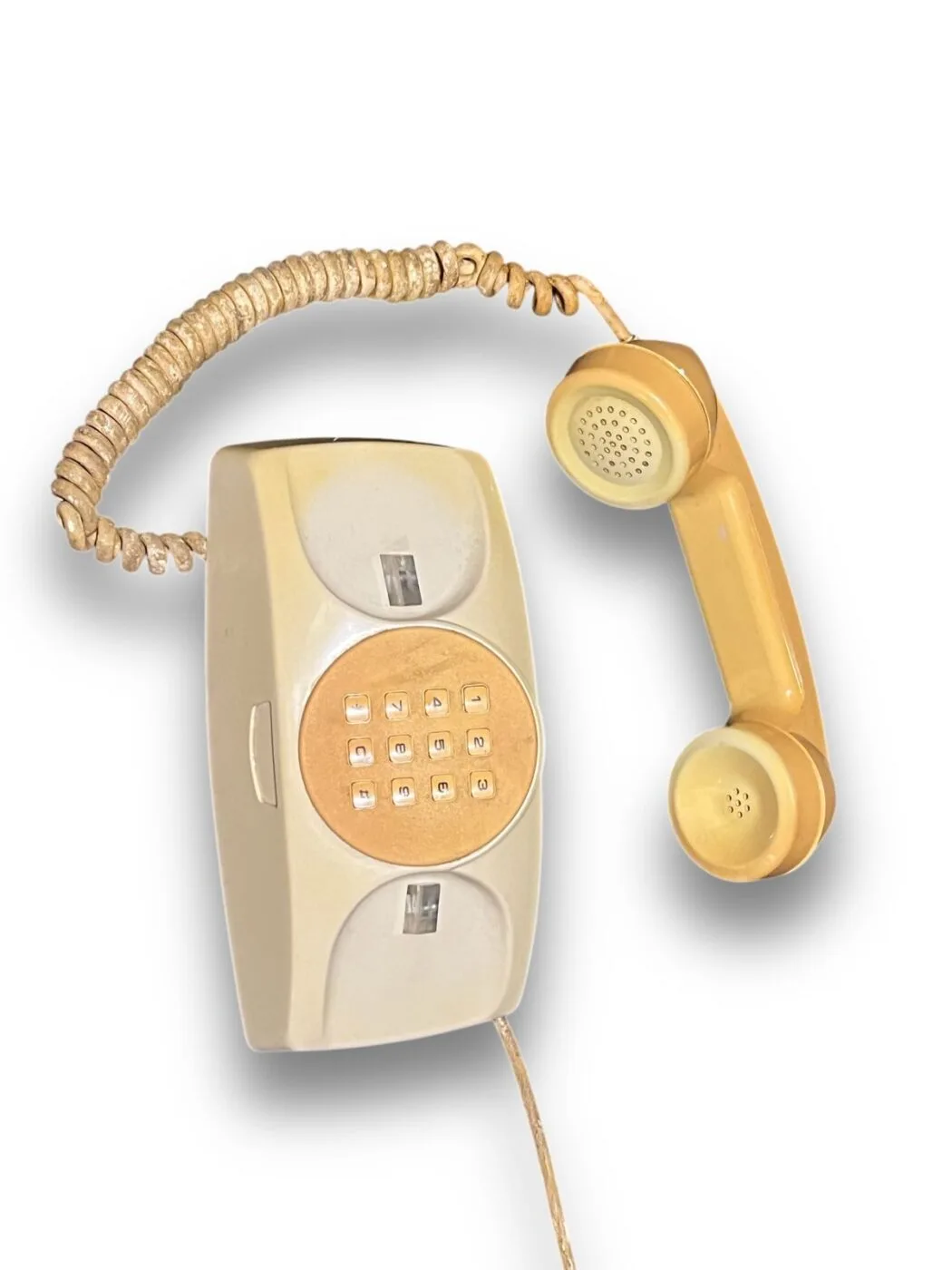 A vintage beige phone - image 2