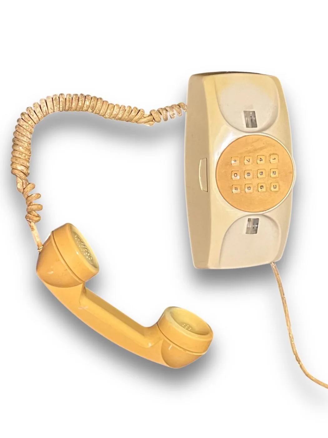 A vintage beige phone - image 3
