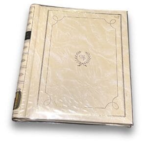 Vintage Photo Album White