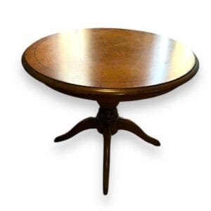 Round Wood Table