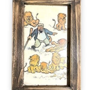 Johnny Crow and the lions