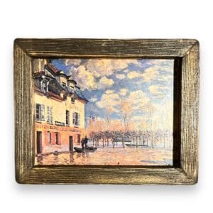 Boat in the Flood at Port Marly