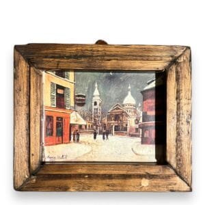 Sacré-cœur de montmartre and the rue saint-rustique