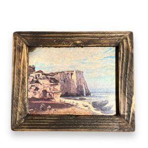 The Cliff at Étretat after the Storm