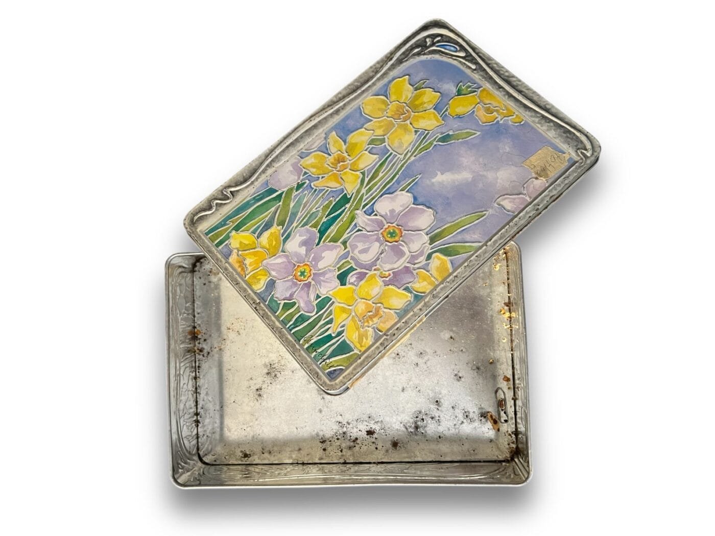 Yellow &Amp; Purple Box Flowers 4 Yellow & purple box flowers - image 4