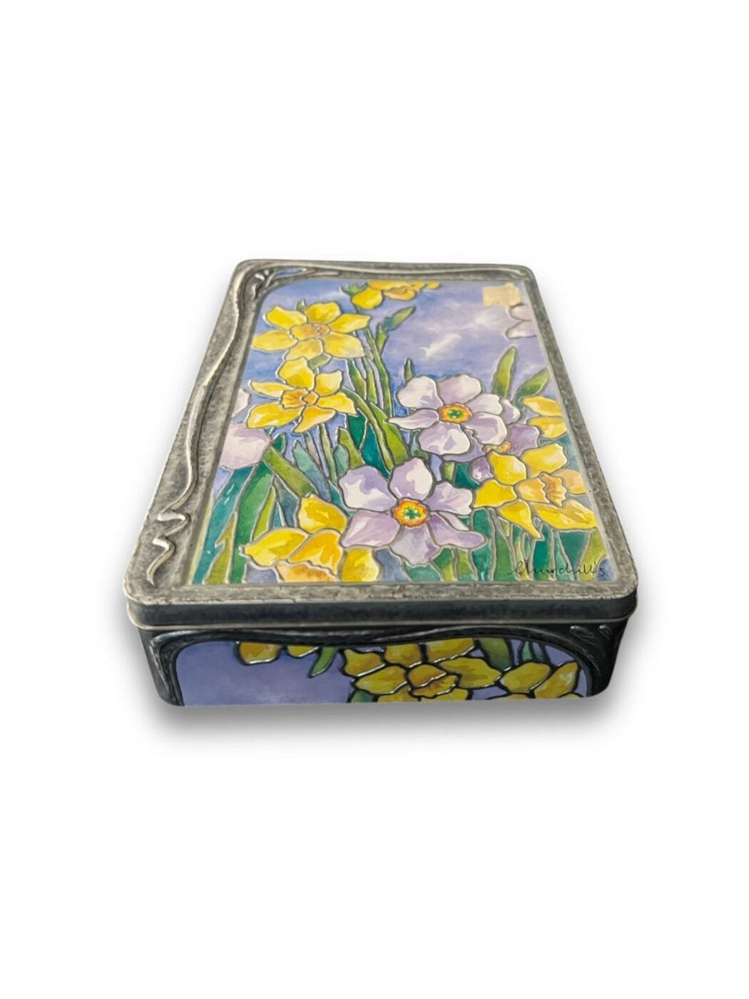 Yellow &Amp; Purple Box Flowers 3 Yellow & purple box flowers - image 3