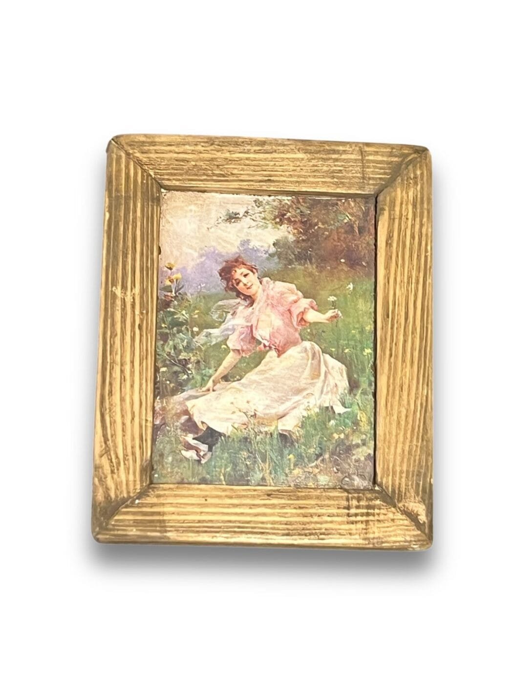 Young Lady In The Meadow 1 Young lady in the meadow