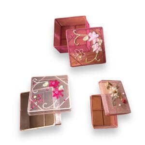 Jewelry box, Floral design