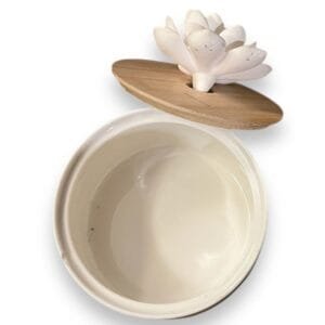 Ceramic lotus flower