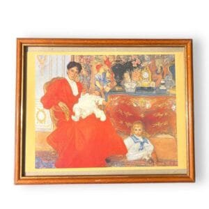 Mrs. Dora Lamm and Her Two Eldest Sons