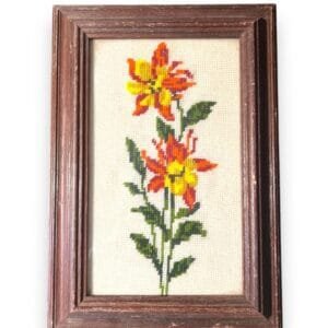 Flowers Stitch piece